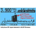 cell phone signal detected