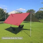 aluminium rods for tarp