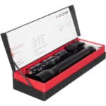 robustes Metallgehäuse, 3xD batteriebetrieben, inkl. Batterien