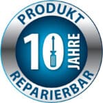 10 jahre reparierbar
