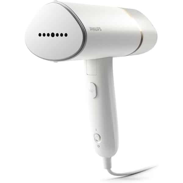 Philips 3000-Serie Tragbarer Dampfglätter Metall-Dampfplatte Weiß
