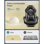 soft and comfortable foam