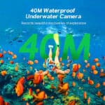 40M WATERPROOF UNDERWATER CAMERA