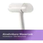 Abnehmbarer Wassertank