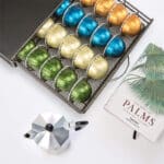 Nespresso VertuoLine Kapselhalter – HiveNets Metallgitter & Sekuritglas Schublade
