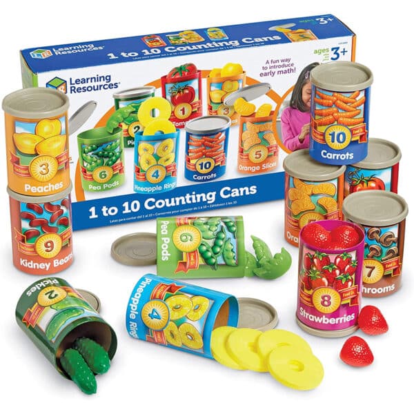 Learning Resources Zähldosen 1 bis 10