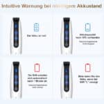 intuitive warnung bei neidrigem akkustand