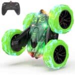 BEZGAR LED Ferngesteuerte Auto, TD203 Grün