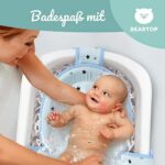 BEARTOP Faltbare Babywanne - Innovatives Design, sicher & platzsparend-50 L Volumen – Bild 2