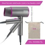 LEBENLANG Ionen-Föhn Haartrockner 2100W - Anti-Spliss, Kaltluft, Klappbar – Bild 3