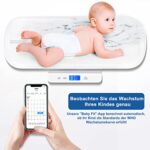 UNICHERRY Bluetooth Babywaage - Digital, Multifunktional, Max. 100 kg – Bild 5