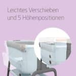 leichtes verchieben und 5 hohenpositionen