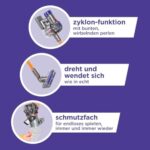 Casdon Dyson kabelloser Spielzeugstaubsauger - Interaktiv und offiziell lizenziert, ab 3 Jahren – Bild 5