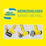 Gloria MultiBrush speedcontrol - Multifunktionale Elektro-Bürste