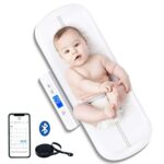 UNICHERRY Bluetooth Babywaage - Digital, Multifunktional, Max. 100 kg