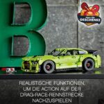 LEGO Technic Ford Mustang Shelby GT500, Modellauto-Bausatz, Spielzeugauto, Rennauto für Kinder und Teenager mit AR-App und Rückziehmotor