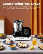 TOKIT Omni Cook - 21-in-1 Küchenroboter mit 7'' Touchscreen & Geführten Rezepten – Bild 3
