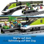 LEGO 60337 City Personen-Schnellzug, Set mit ferngesteuertem Zug
