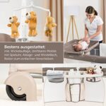 Hauck Baby-Reisebett Babycenter Zoo - Komplettset mit allem! – Bild 3