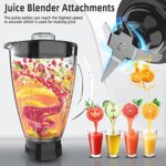 Homlee 3-in-1 Küchenmaschine - 1800W, Multifunktionsmixer, mit Fleischwolf, Saftpresse & Edelstahlschüssel – Bild 4