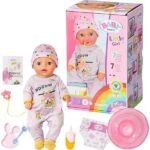 BABY born Little Girl 36 cm - Puppe mit 7 Funktionen, batteriefrei!