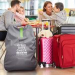 Bramble - XL Gate Check Transporttasche für Kinderwagen & Kindersitz 600D Polyester - Flugreisen & Aufbewahrung - Robust & Wasserdicht
