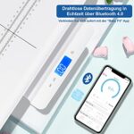 UNICHERRY Bluetooth Babywaage - Digital, Multifunktional, Max. 100 kg – Bild 2
