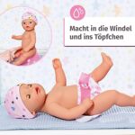 BABY born Little Girl 36 cm - Puppe mit 7 Funktionen, batteriefrei! – Bild 4