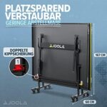 JOOLA Inside Tischtennisplatte - Klappbar, Schneller Aufbau, Inklusive Netz – Bild 3