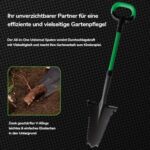 Hammersmith Rayzer All-in-One Spaten - Robust & Effizient - Perfekt für Steinige Böden!