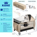 KIDIZ® Babybett 3-in-1 – Reisebett