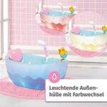 BABY born Badewanne mit Farbwechsel & Sound, echtem Wasser – Bild 3