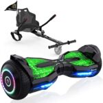 EVERCROSS 6,5 Zoll Bluetooth Hoverboard mit Sitz und Pedallichtern