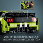LEGO Technic Ford Mustang Shelby GT500, Modellauto-Bausatz, Spielzeugauto, Rennauto für Kinder und Teenager mit AR-App und Rückziehmotor