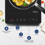 IsEasy Einzel-Induktionskochplatte - Tragbares 2100W Induktionskochfeld mit Touch-Steuerung und Timer – Bild 2