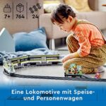 LEGO 60337 City Personen-Schnellzug, Set mit ferngesteuertem Zug