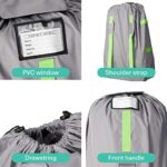 Bramble - XL Gate Check Transporttasche für Kinderwagen & Kindersitz 600D Polyester - Flugreisen & Aufbewahrung - Robust & Wasserdicht - Groß 120x58x35cm