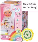 BABY born Little Girl 36 cm - Puppe mit 7 Funktionen, batteriefrei! – Bild 8