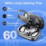 Sportliche Bluetooth 5.3 Kopfhörer - 4 Mikrofone, 68Std Hi-Fi Stereo, IP8 Wasserdicht – Bild 2