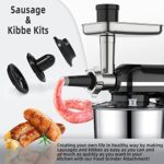 Homlee 3-in-1 Küchenmaschine - 1800W, Multifunktionsmixer, mit Fleischwolf, Saftpresse & Edelstahlschüssel – Bild 7