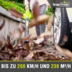 Kabelloser 20V Laubbläser mit Akku und Ladegerät für Rasenpflege