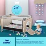 2in1 KIDIZ® Babybett 3-in-1 – Reisebett