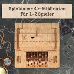 iDventure Cluebox - Schrödingers Katze - Escape Room Spiel & 3D Holzpuzzle - Geldgeschenk Puzzlebox - IQ Rätselbox für Geburtstage – Bild 2
