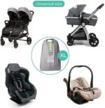 Bramble - XL Gate Check Transporttasche für Kinderwagen & Kindersitz 600D Polyester - Flugreisen & Aufbewahrung - Robust & Wasserdicht - Groß 120x58x35cm