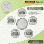 Siebmeister 5000: 5-in-1 Gartensieb, 5 Siebeinsätze, Ø 3-12 mm, Metall, rostgeschützt