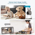 ieGeek Babyphone mit Kamera 2K/3MP – Bild 2
