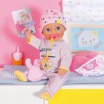 BABY born Little Girl 36 cm - Puppe mit 7 Funktionen, batteriefrei! – Bild 2