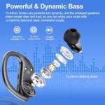Sportliche Bluetooth 5.3 Kopfhörer - 4 Mikrofone, 68Std Hi-Fi Stereo, IP8 Wasserdicht – Bild 3