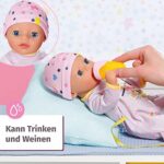 BABY born Little Girl 36 cm - Puppe mit 7 Funktionen, batteriefrei! – Bild 3