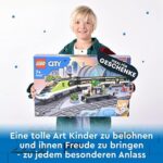 LEGO 60337 City Personen-Schnellzug, Set mit ferngesteuertem Zug